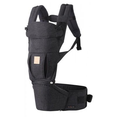 Ecleve Cool Hipseat Carrier- Carbon Black 